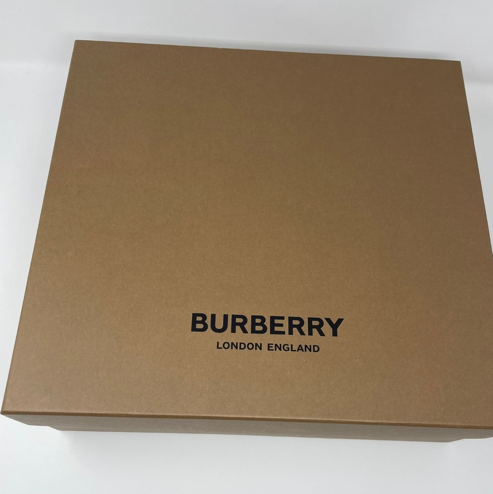 Authentic Burberry Brown Boot Box